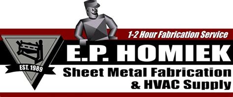 E.P. Homiek Sheet Metal Fabrication & HVAC Supply